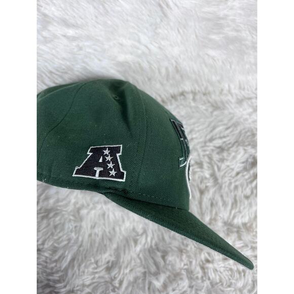 New York Jets Hat Cap Fitted Mens 7 3/4 Green NFL Football New Era 59FIFTY - Picture 4 of 10